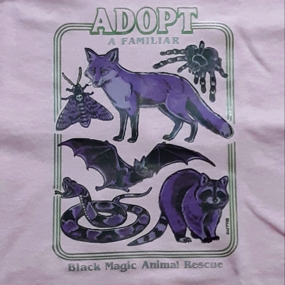 rage jackets Tops - Black magic animal rescue! Adopt a familiar fun unisex meme tee